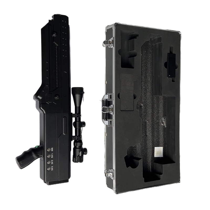  高石碑镇手持便携式枪型低空防御反制四通道A型